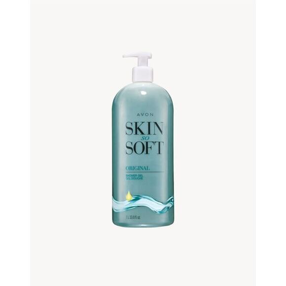 Avon Skin So Soft Original Bonus Shower Gel 33.8 fl oz - Picture 1 of 3